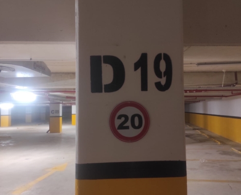 otopark kolon boyama, otopark kolon numaralandırma,