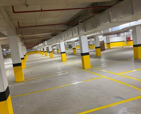 otopark trafik işareti boyama, otopark trafik uyarısı boyama, otopark uyarı işareti boyama,