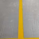 çift kompenantlı yol çizgisi boyama, çift çizgi otopark boyama,